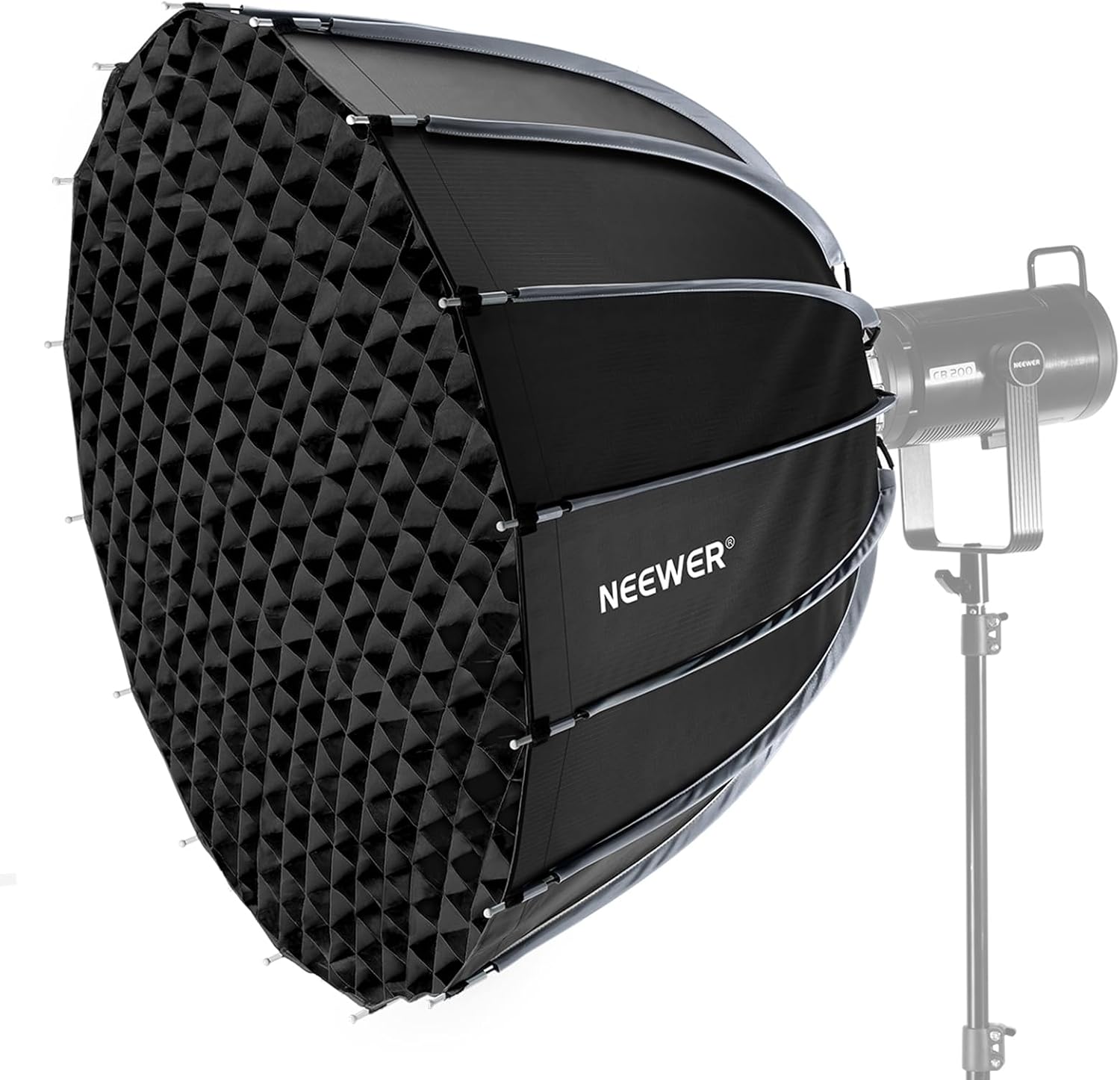 Photography Lighting Kits - Parabolic Softbox with Bowens Mount, 35.4-Inch