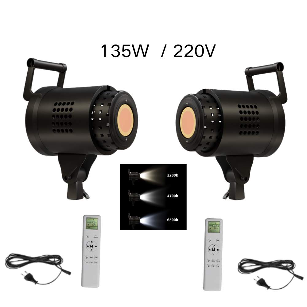 Photography Lighting Uk - 115/135W Photography Bowens Lighting LED 220V