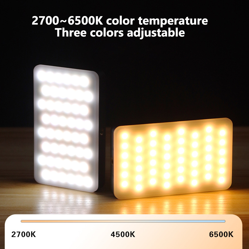 Photography Lighting Rgb - LED Camera Light Rechargeable RGB Video