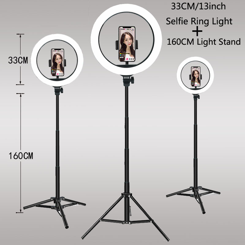 Photography Lighting Circle - 26 33CM Video Lights Dimmable Light