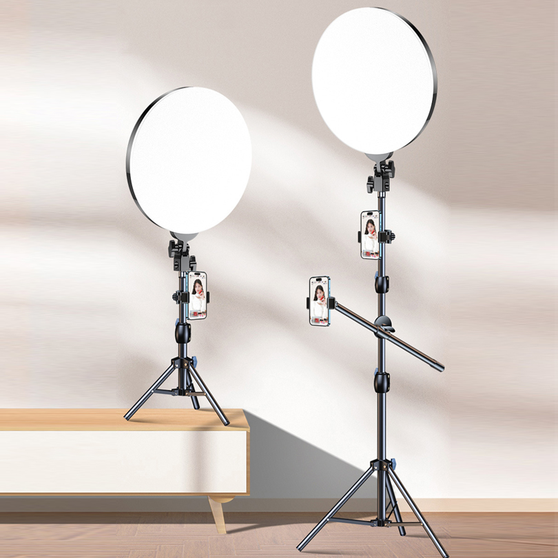 Photography Lighting Circle - 10inch LED Photography Fill Lighting Tripod