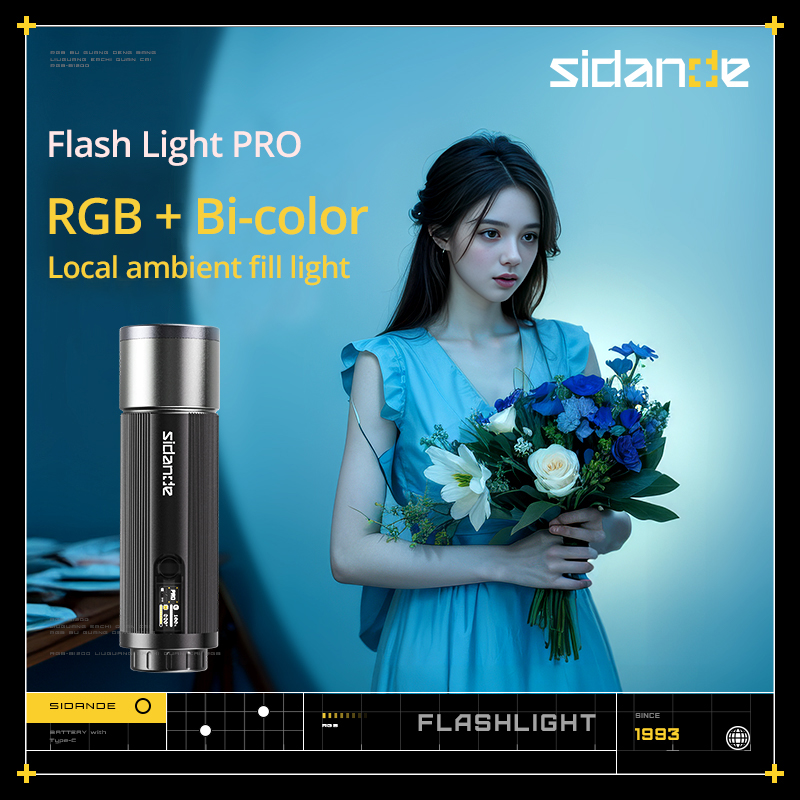SIDANDE 12W Flashlight PRO 350 - Photography Lighting Uk review and price