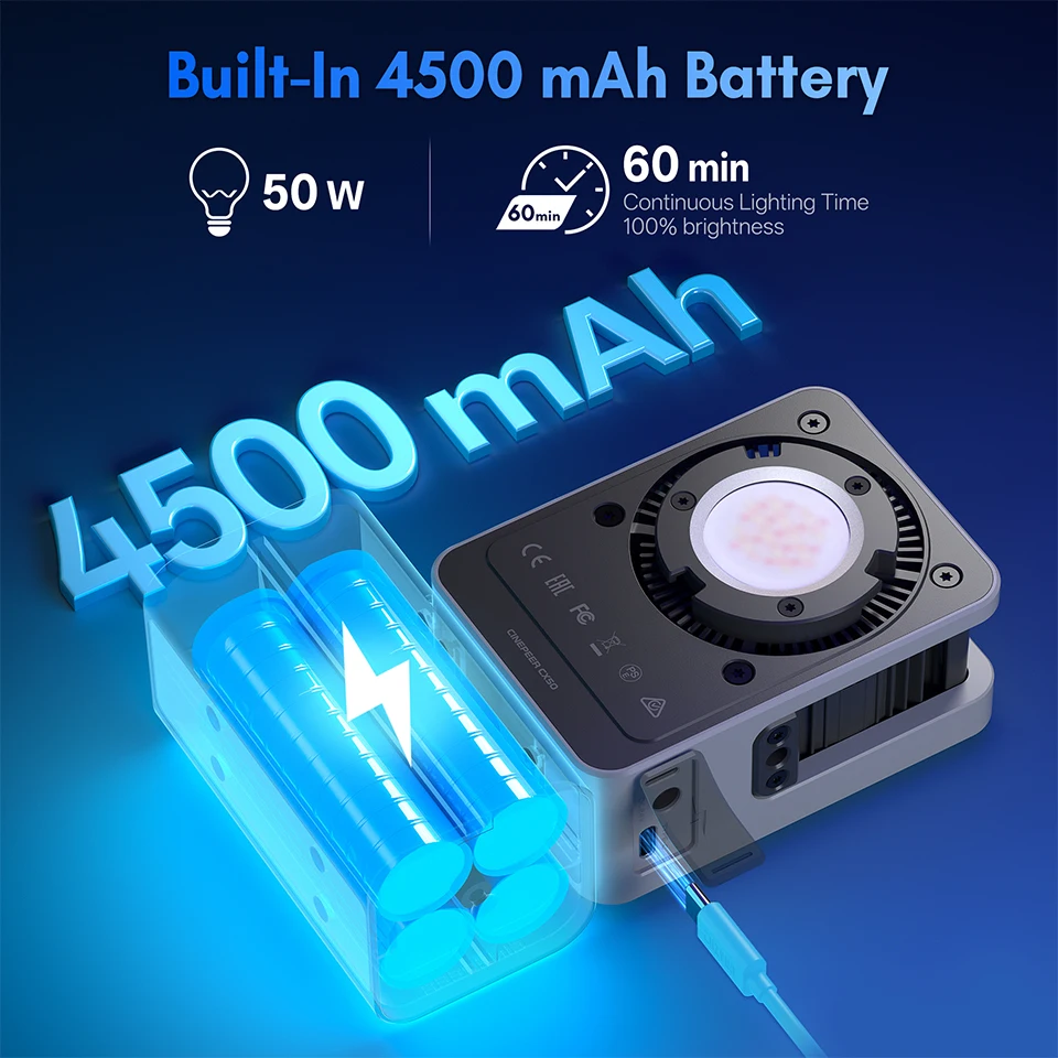 Zhiyun CINEPEER CX50 RGB Video - Photography Lighting Rgb review and price