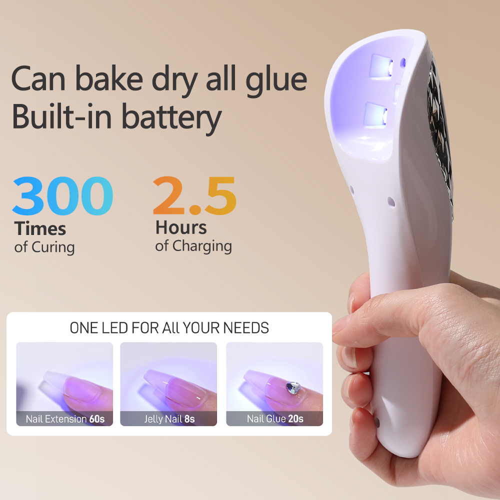 Handheld UV LED Lamp for Nails - Photography Lighting Gel review and price