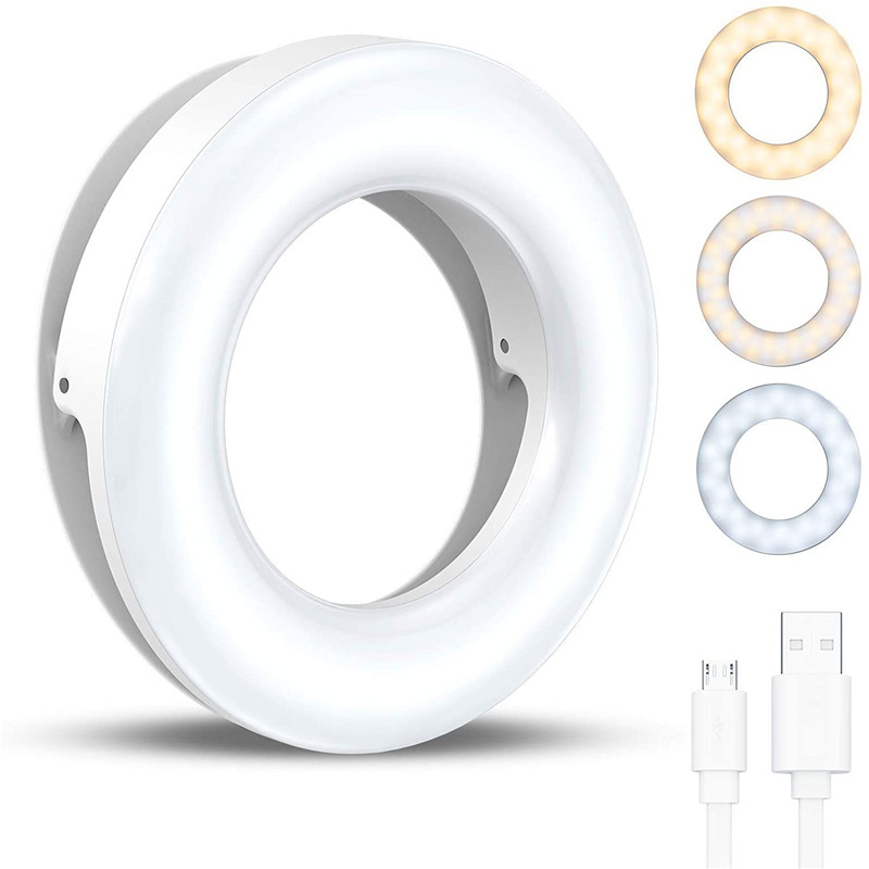 Portable LED Clip Ring Light 4 - Photography Lighting Circle review and price