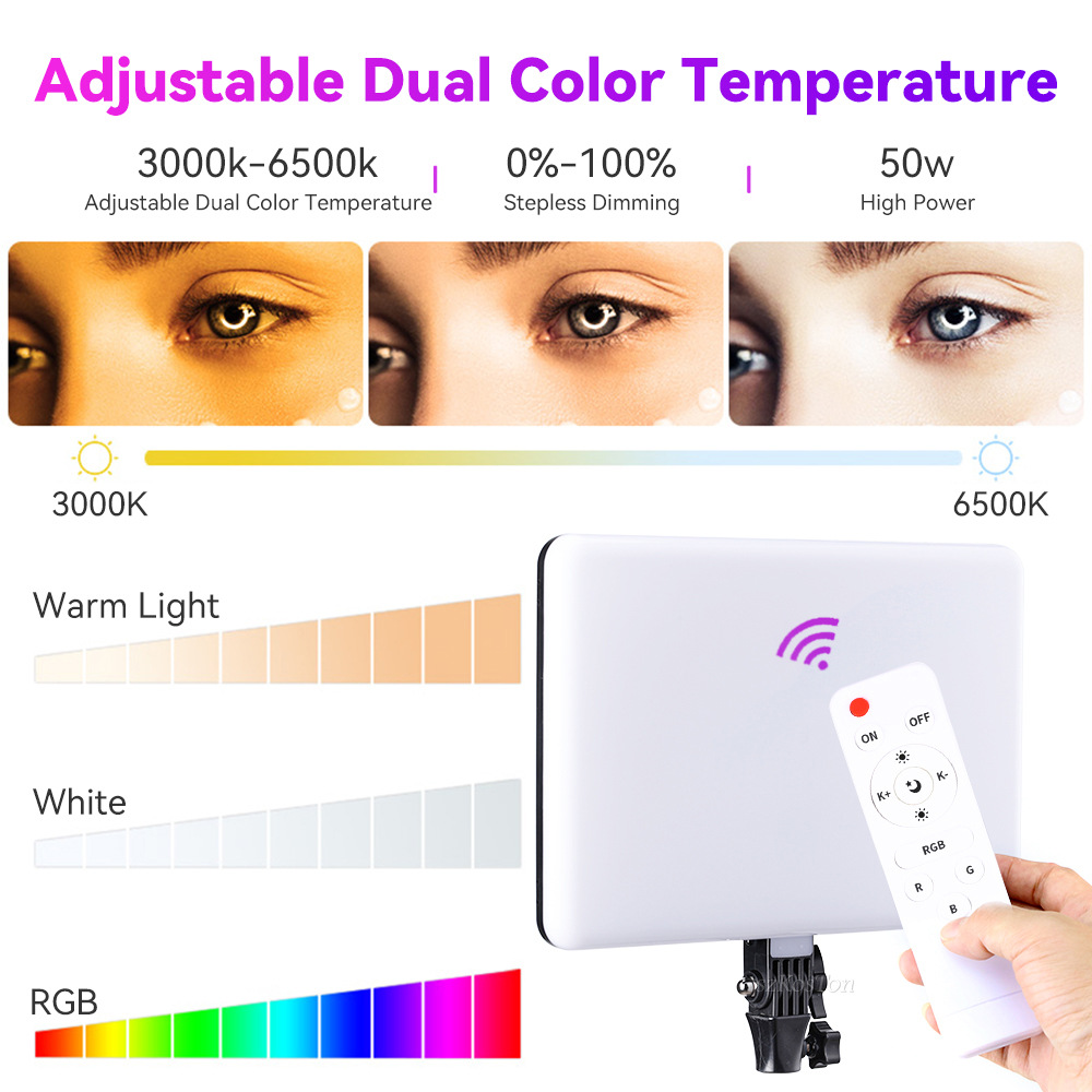 RGB 14'' LED Video Light Remot - Photography Lighting Uk review and price