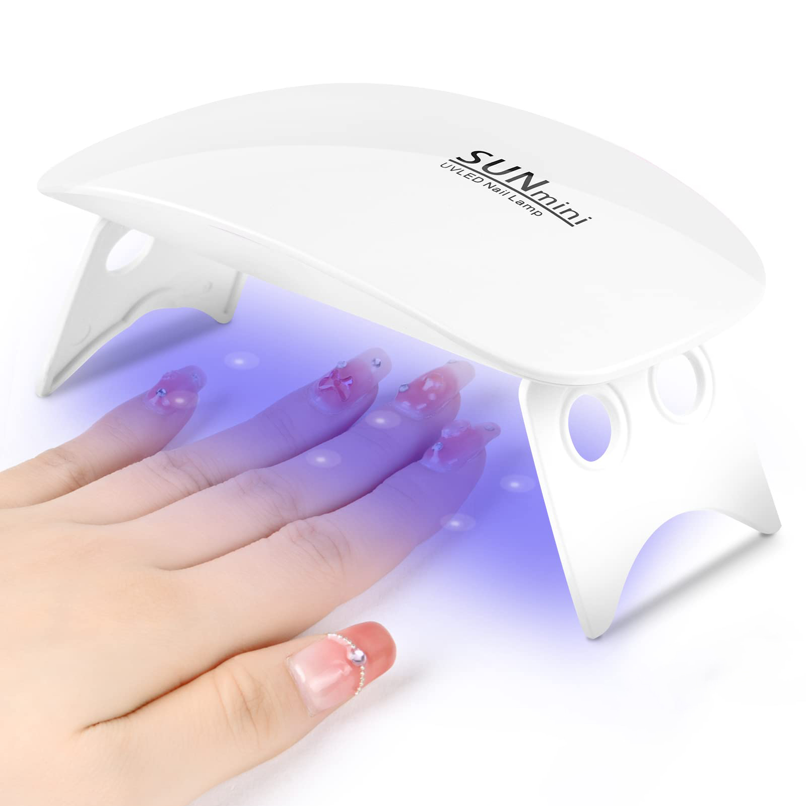 Portable 6 LED UV Nail Lamp 6W - Photography Lighting Gel review and price