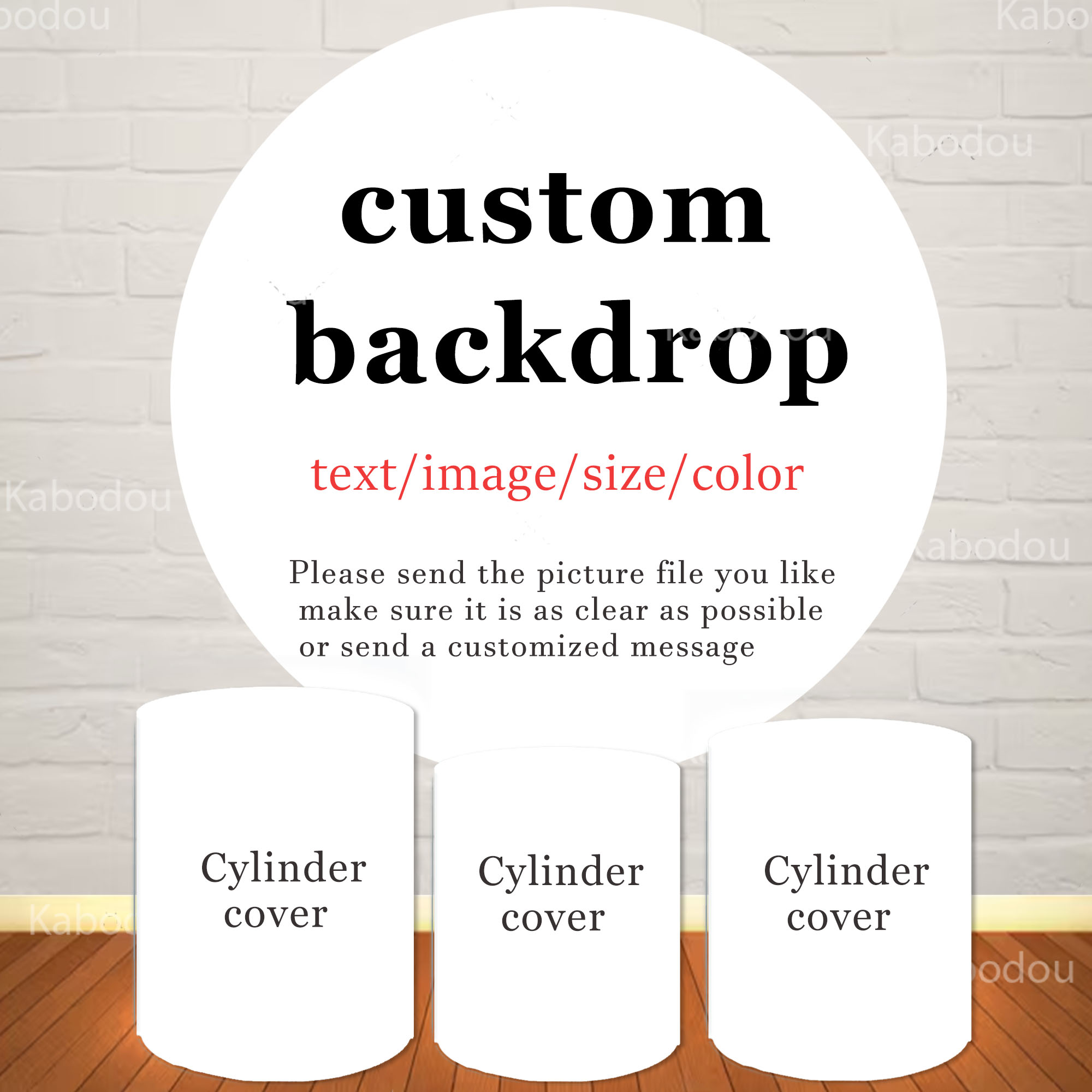 The Custom Round Backdrop  Cyl - Photography Lighting Backdrop review and price