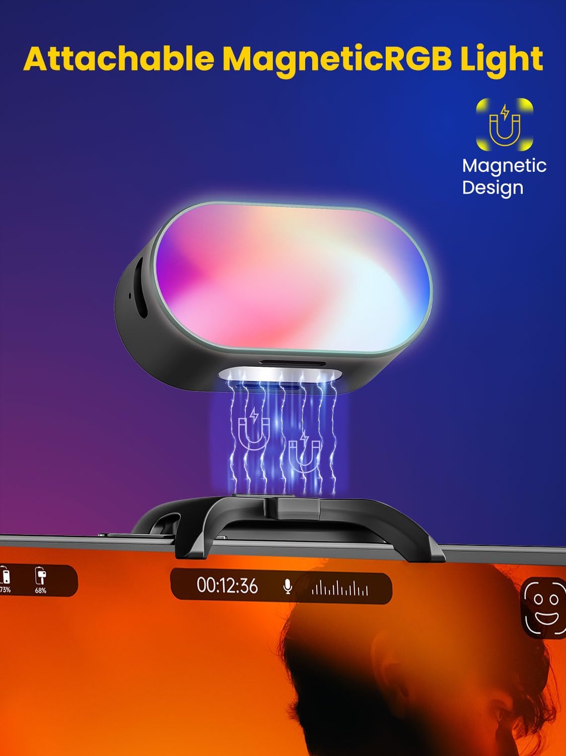 AOCHUAN Mini RGB Magnetic Fill - Photography Lighting Rgb review and price