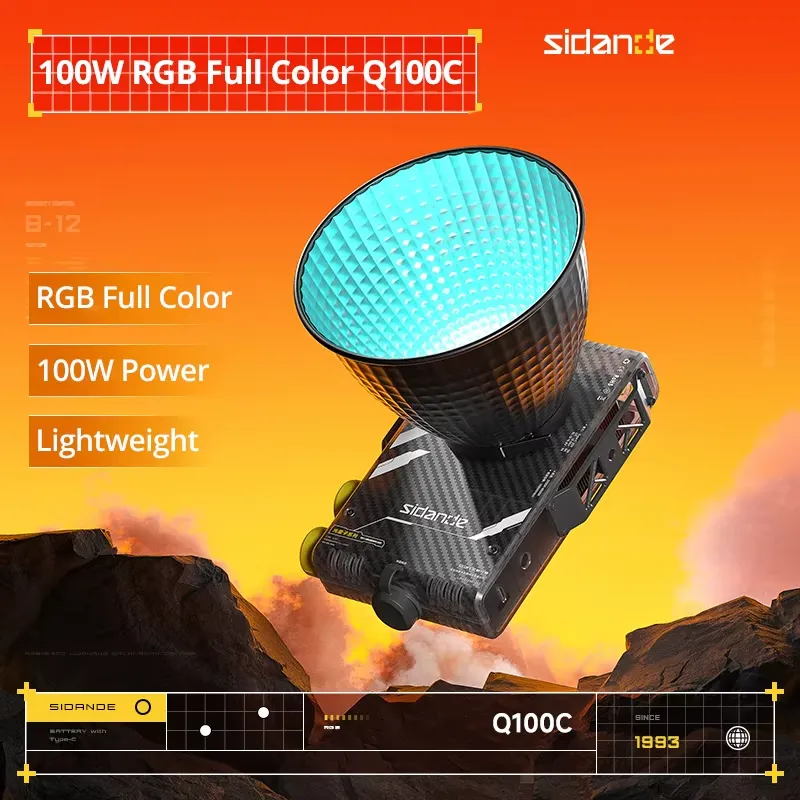 Brand For Sidande Q100C Q100Li - Photography Lighting Rgb review and price