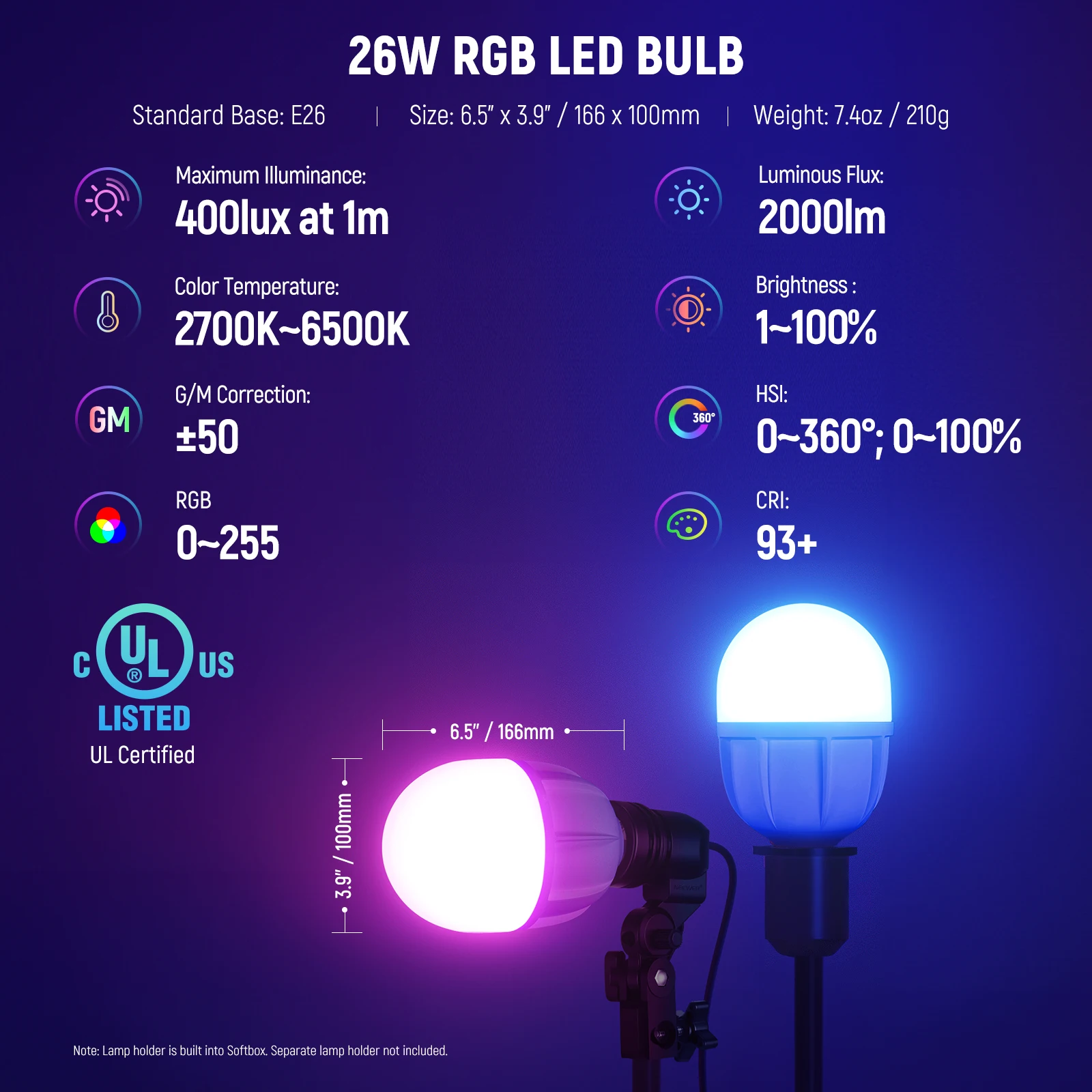 NEEWER RGB Softbox Lighting Ki - Photography Lighting Kit Neewer review and price