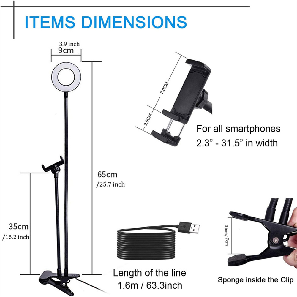 Universal Flexible Mobile Phon - Photography Lighting Effects review and price