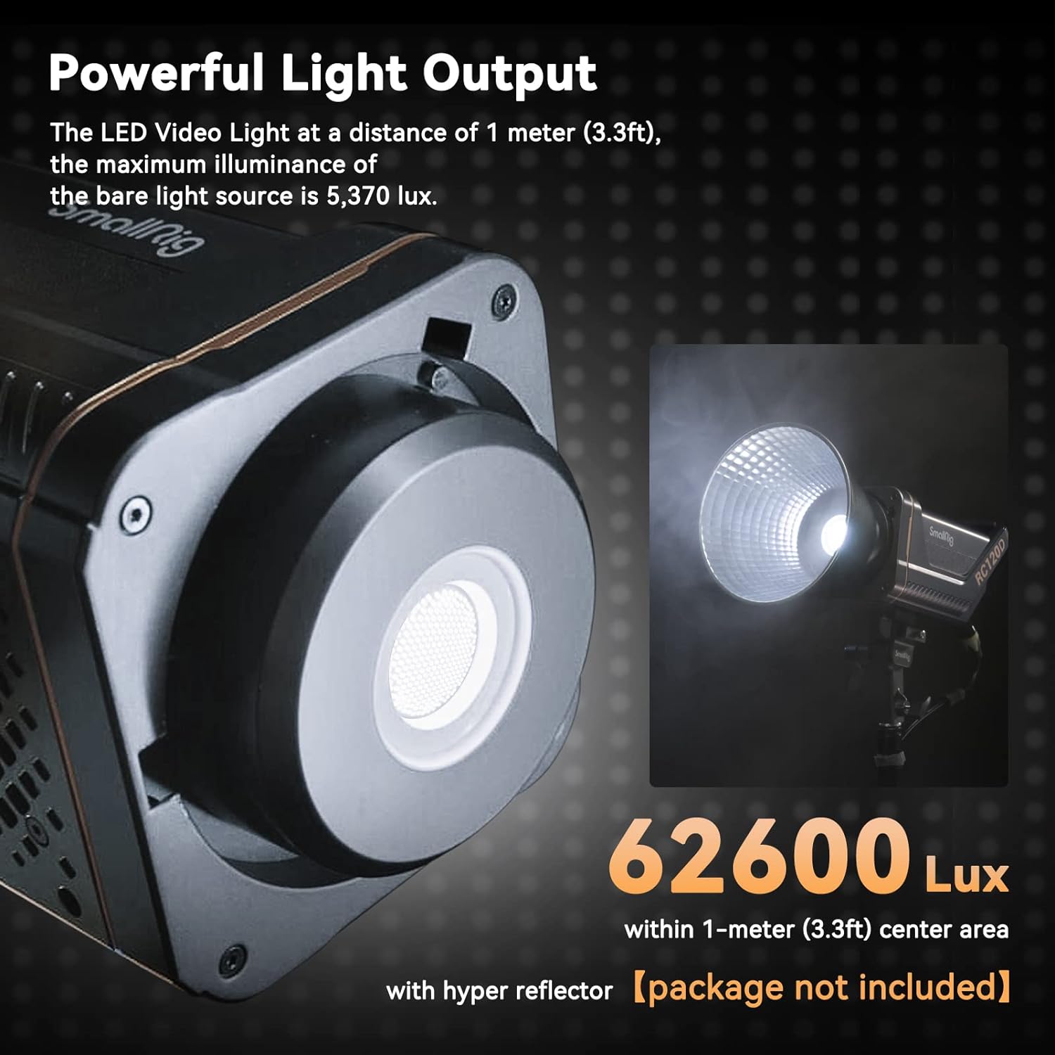 SmallRig RC 120D 120W COB LED  - V Mount Battery review and price