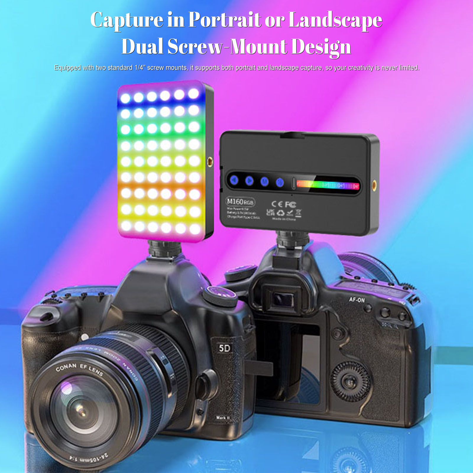6.5W RGB LED Video Light 2700K - Photography Lighting Rgb review and price