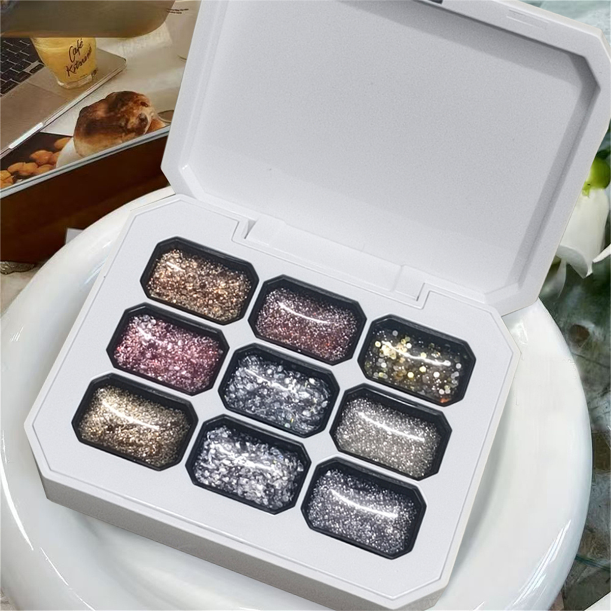 1pc 9 Colors Starburst Glitter - Photography Lighting Gel review and price