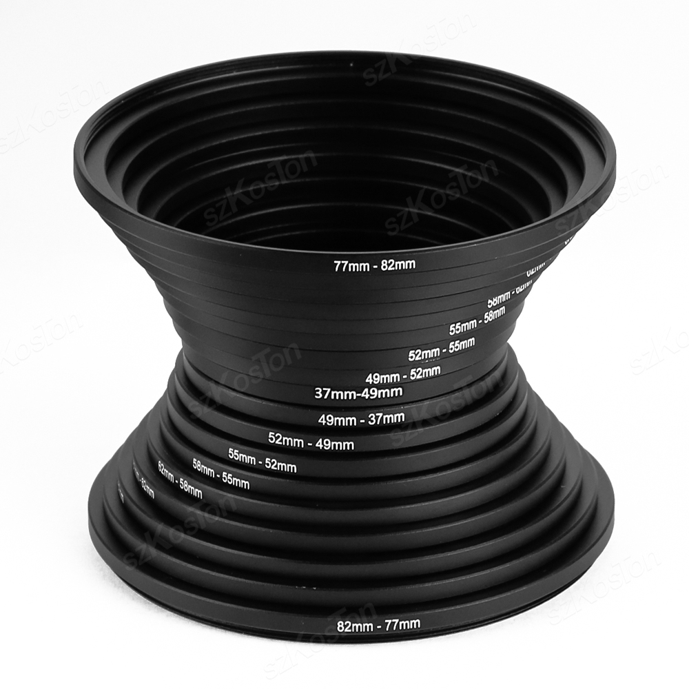 18pcs Camera Lens Filter Step  - Macro Photography Lighting Kit review and price