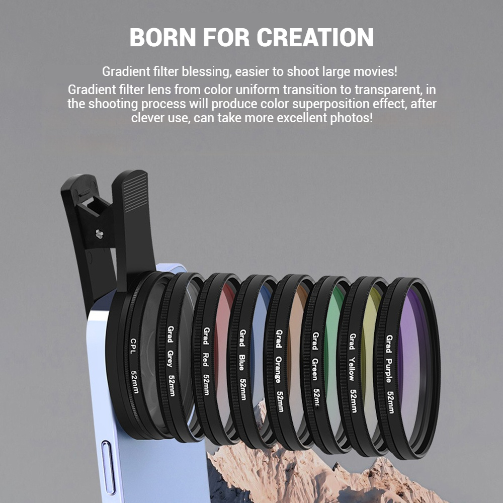 52mm Clip-On Smartphone Camera - Photography Lighting For Beginners review and price
