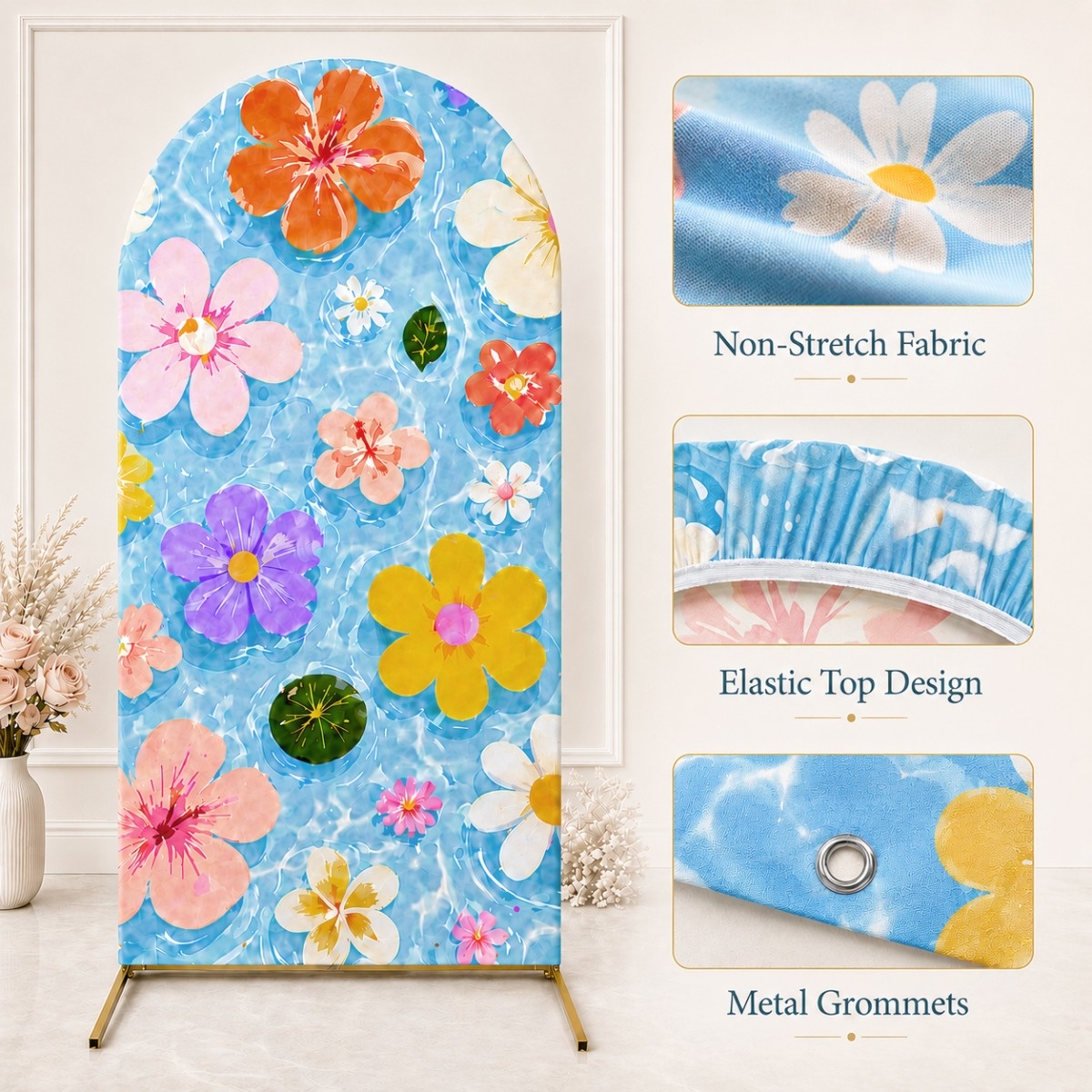Arch Backdrop Cover Groovy One - Photography Lighting Backdrop review and price