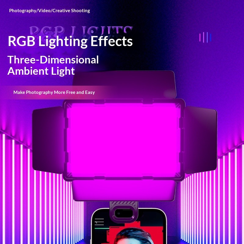 Four-page diffuser RGB fill li - Photography Lighting Rgb review and price