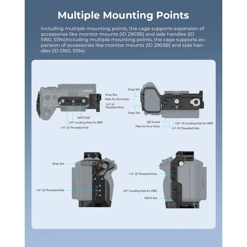 Brand For SmallRig FX30 Cage K - V Mount Battery review and price