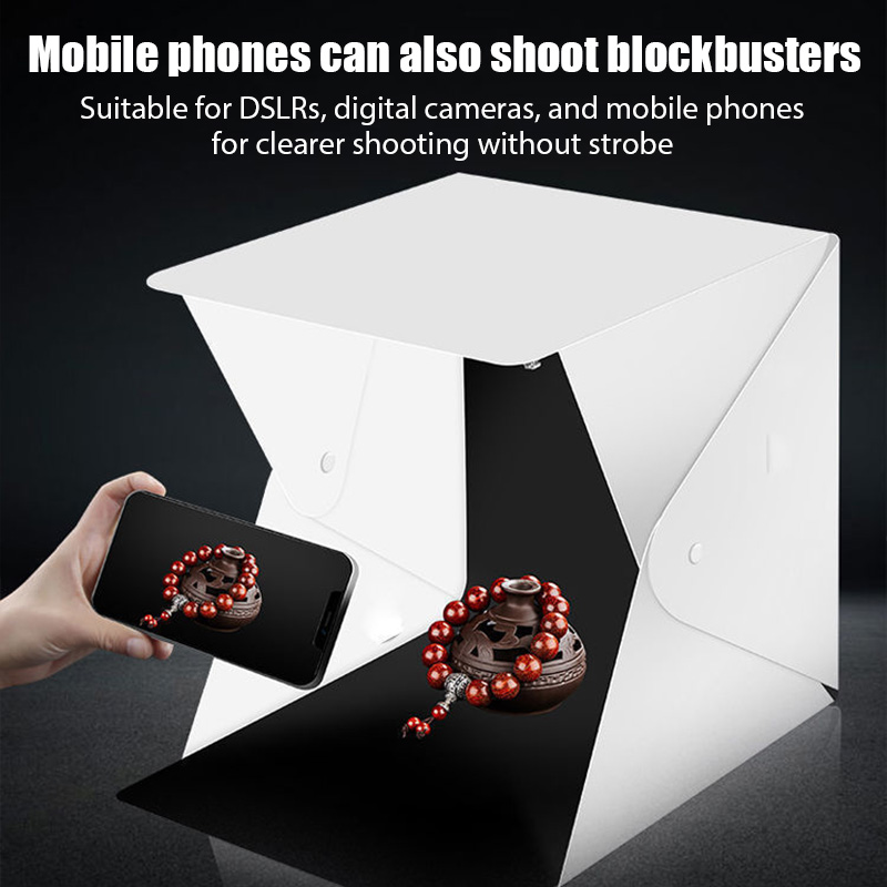Folding Lightbox Portable Phot - Photography Lighting Kits review and price