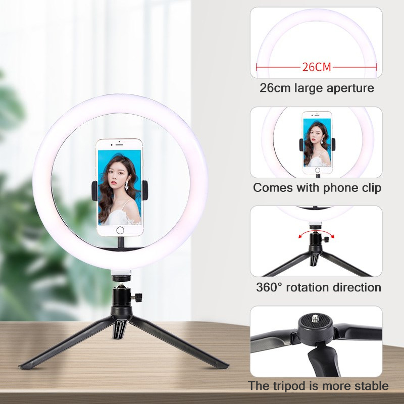 26cm 10 inch Led Ring Selfie L - Photography Lighting Kits review and price