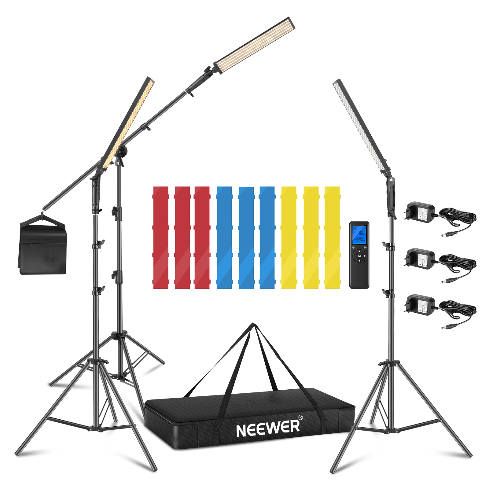 Neewer 3 Packs 2.4 GHz LED Lig - Photography Lighting Kit Neewer review and price