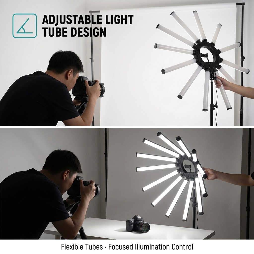 12 Arms Multi Tube Photography - Photography Lighting Kits review and price