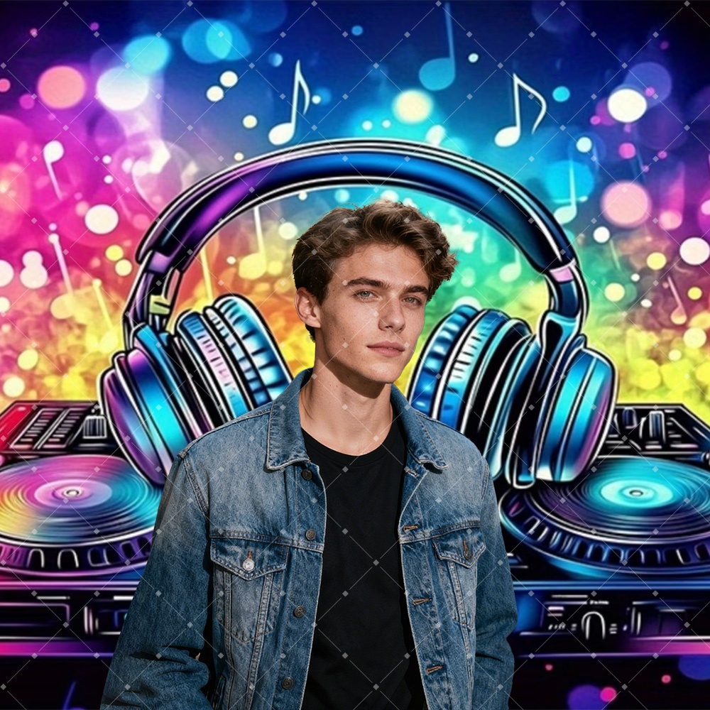 Hip Hop Music DJ Party Decorat - Photography Lighting Backdrop review and price