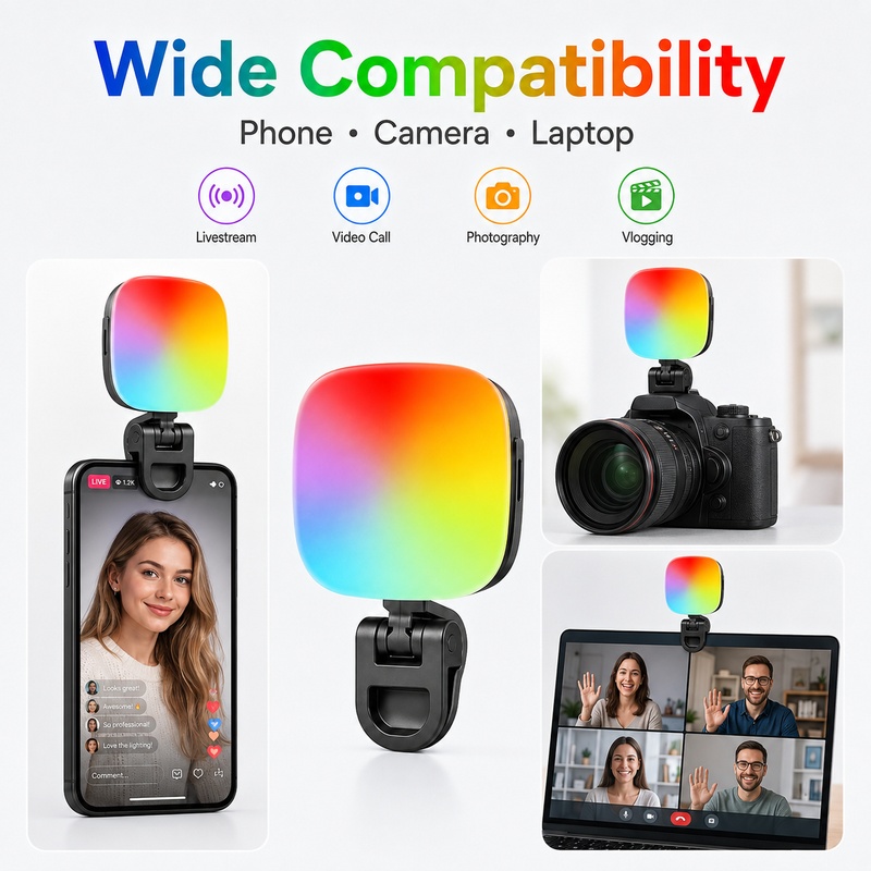Portable RGB LED Fill Light Po - Photography Lighting Rgb review and price