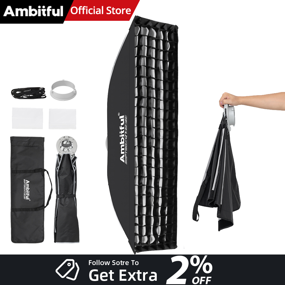 AMBITFUL Q7-II 30*120cm Bowens - Photography Lighting For Products review and price