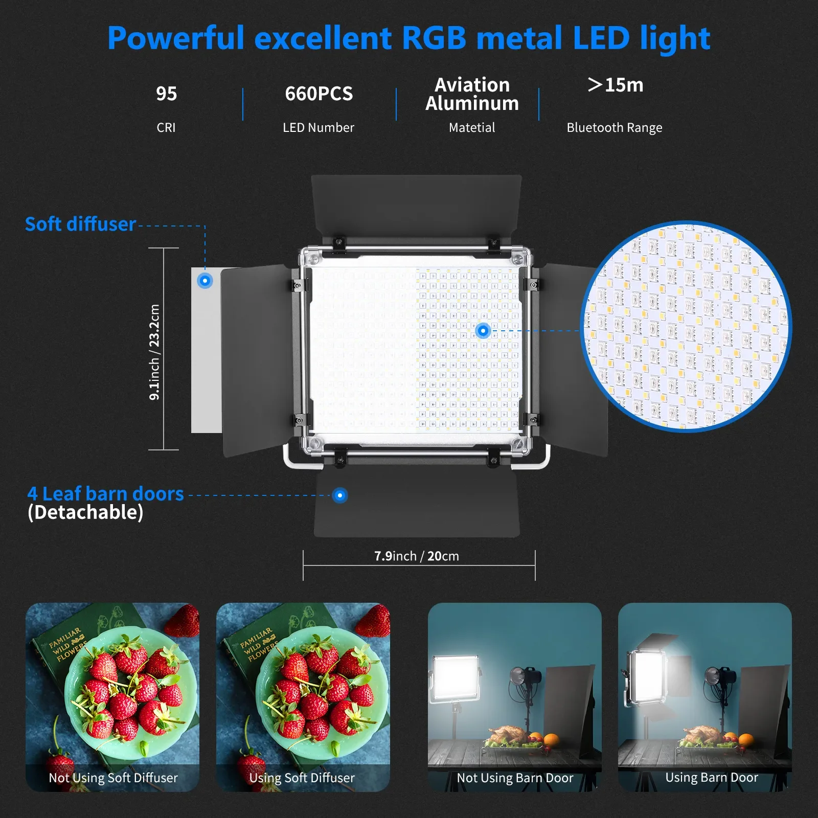 Neewer 2 Packs 660 RGB Led Lig - Photography Lighting Kit Neewer review and price
