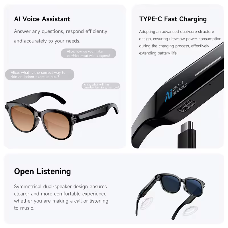 M89-S AI Smart Glasses Equippe - Photography Lighting Effects review and price