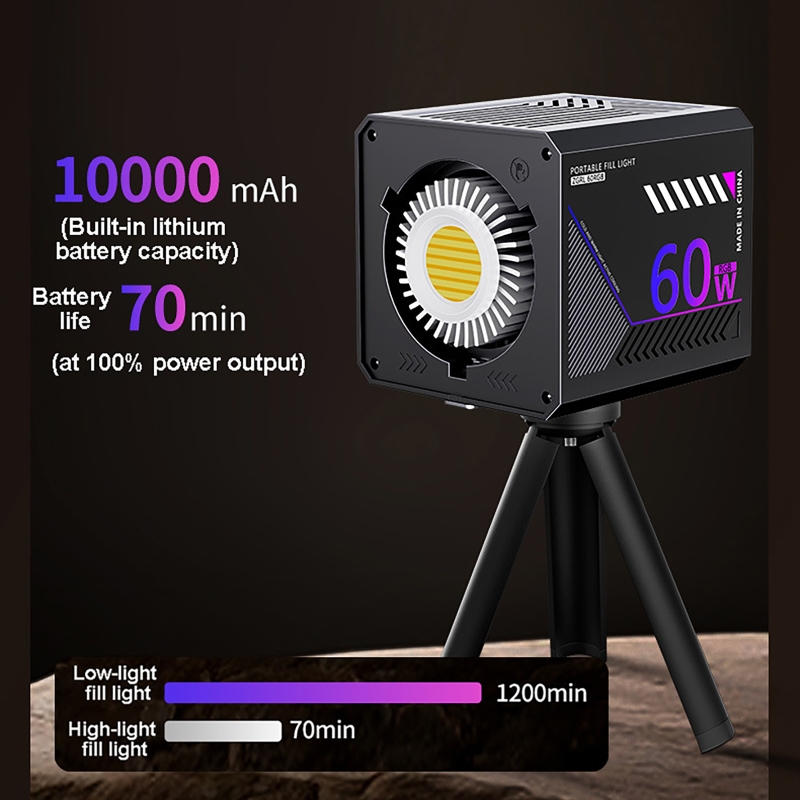 60W RGB Video Light Portable L - Photography Lighting Rgb review and price