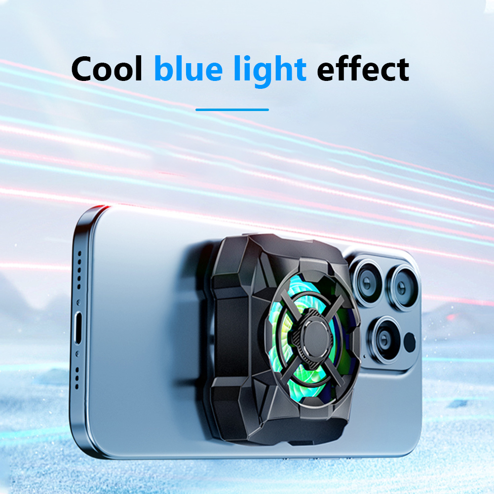 Phone Cooler with Blue Light 3 - Quality Photography Lighting review and price