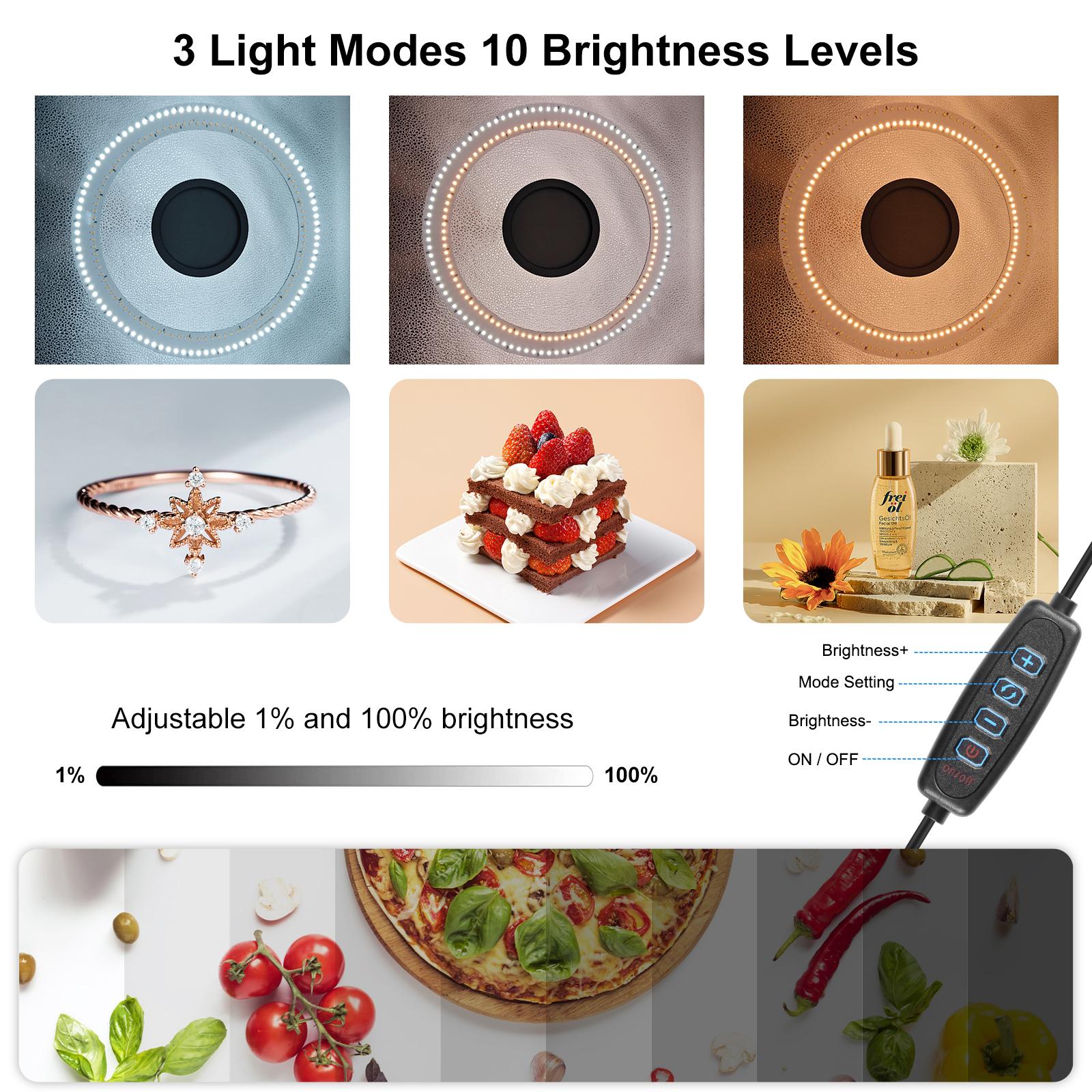 PULUZ 50cm Folding Portable Ri - Photography Lighting Backdrop review and price