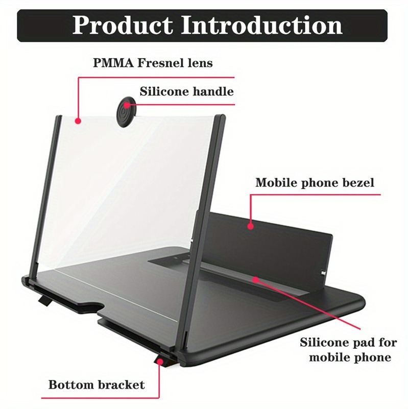10/12 inch HD Mobile Phone Scr - Quality Photography Lighting review and price