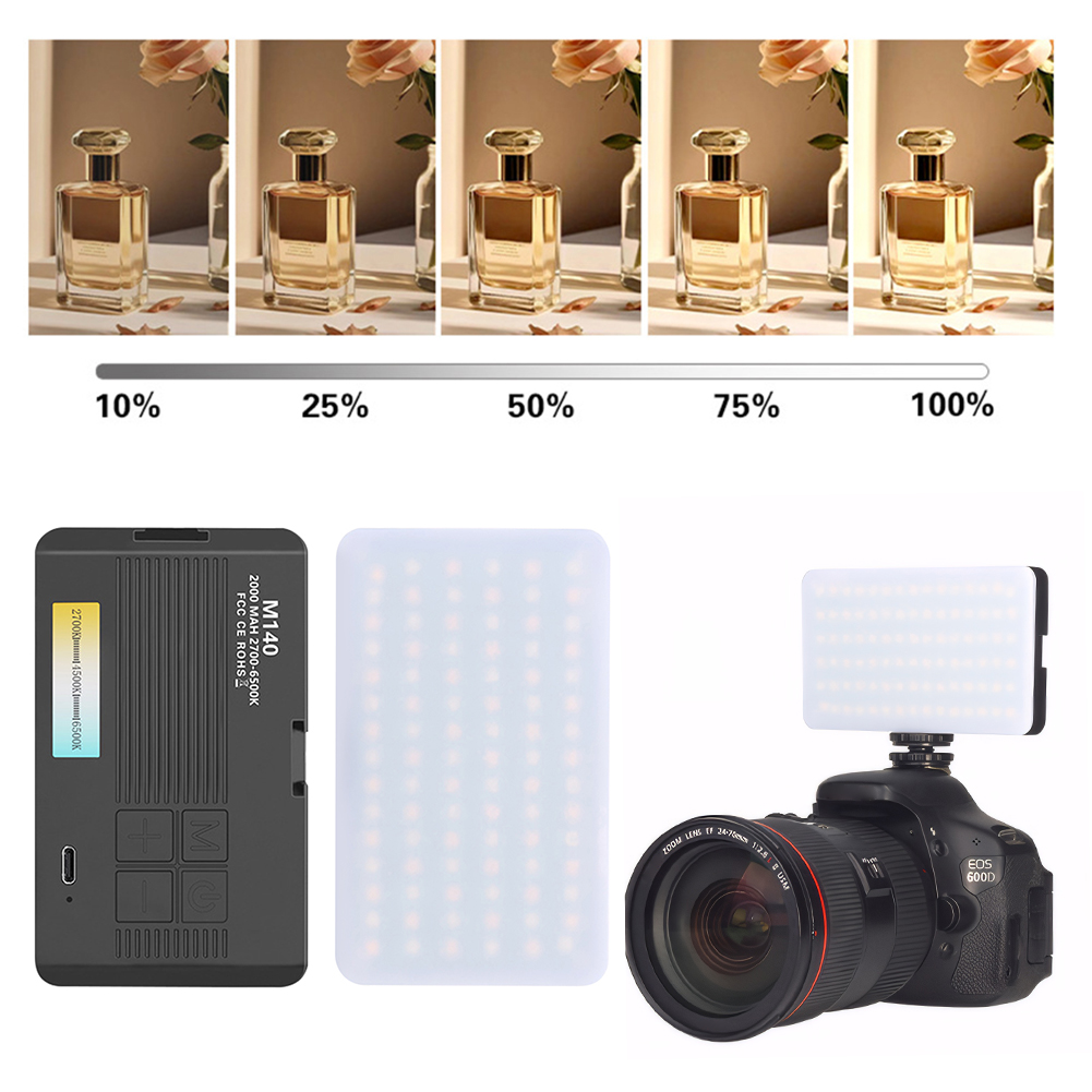 LED Camera Light Rechargeable  - Photography Lighting Rgb review and price