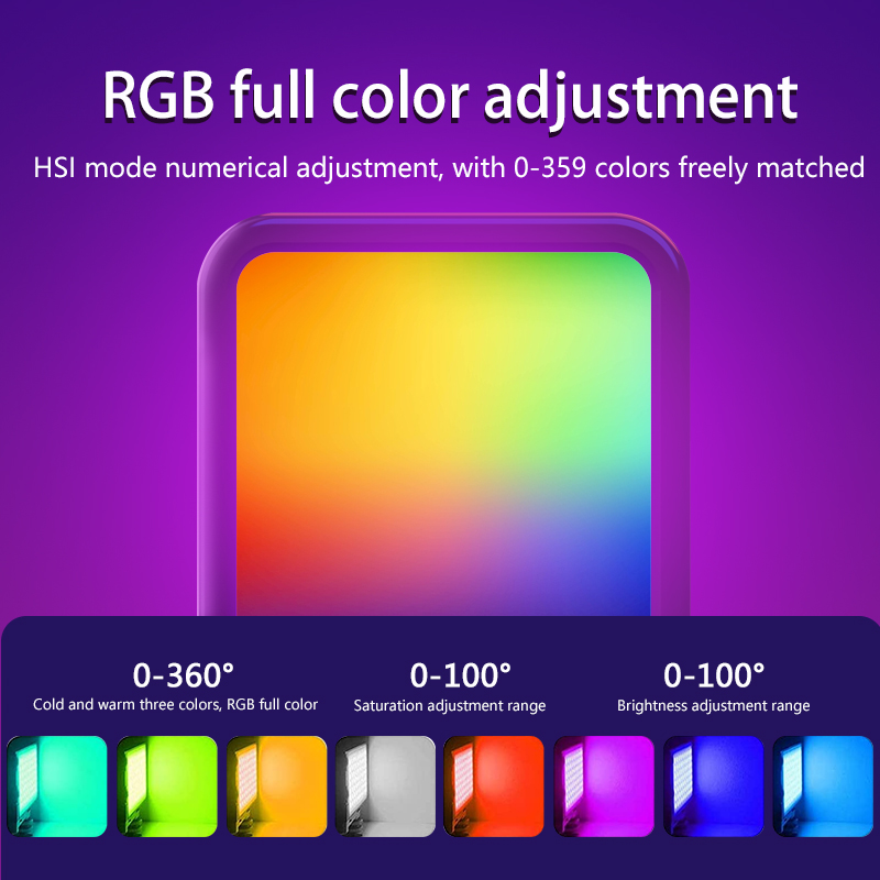 Portable Mini RGB Video Light  - Photography Lighting Rgb review and price
